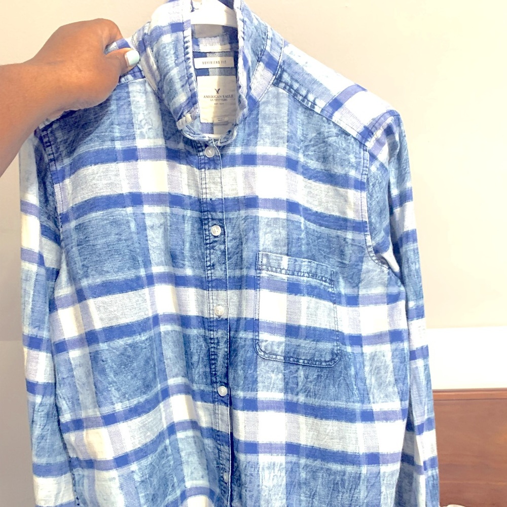 Women’s American Eagle Plaid Shirt